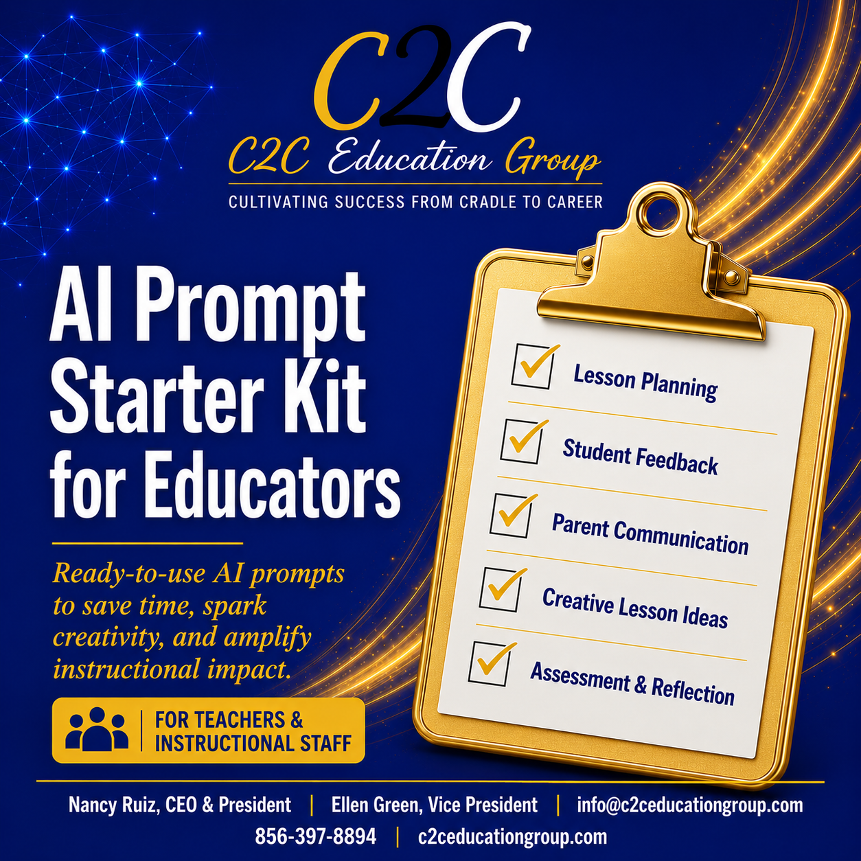 AI Prompt Starter Kit for Educators cover